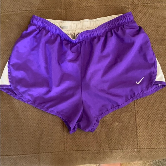 Purple Dri-fit Nike Shorts - Picture 1 of 2
